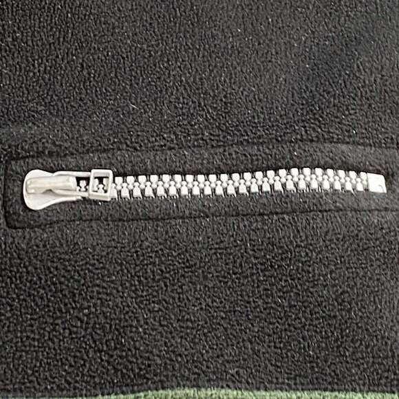 Vtg Tommy Hilfiger Outdoor Mens XL Jacket Striped 1/4 Zip Fleece Spellout Hoodie - Picture 6 of 16